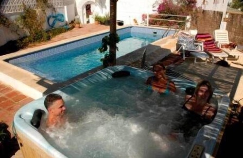 Rubite Villa | Ranch Studio in Quiet White Village Setting with shared Pool and Hot Tub