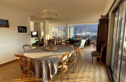 Bredannaz House | Rare lakefront property for rent with private beach