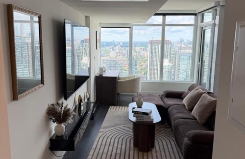 CityPlace Apartment | Rax Town - Two level Loft Condo with Skyline View beside CN tower and Rogers Center