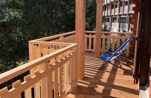 Font-Romeu-Odeillo-Via Ski Chalet | Real wooden chalet for 8 people in the center of Font Romeu