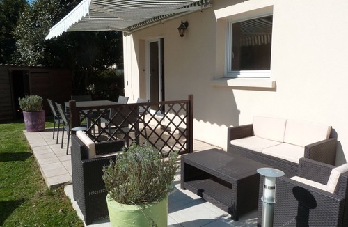 Treveneuc House | Recently built house, nice setting, 500 m from sea, at heart of pedestrian hill