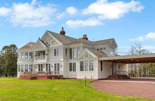 Northville House | Recently Renovated and Re-Designed Vineyard Mansion Located on the 205 acre.