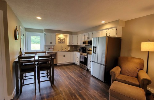 Burdett Apartment | Recently renovated end-unit apartment in the heart of the Finger Lakes