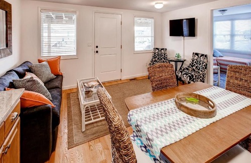 North Beach Haven Apartment | Recently Renovated LBI Apt w/Deck on Beach Block!
