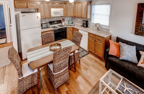 North Beach Haven Apartment | Recently Renovated LBI Apt w/Deck on Beach Block!