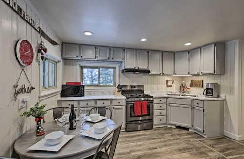 Eagle River Cottage | Recently renovated waterfront cottage with private pier and fire pit