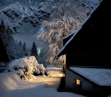 Ukanc Ski Chalet | Red Beech Cabin - An Alpine Cabin near Lake Bohinj