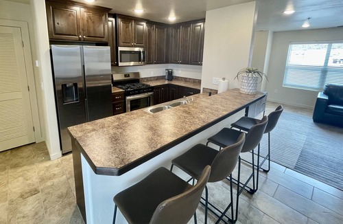 Moab South Valley House | Red Rock Views! I Pool & Hot Tub I Trailer Parking I Bike Storage