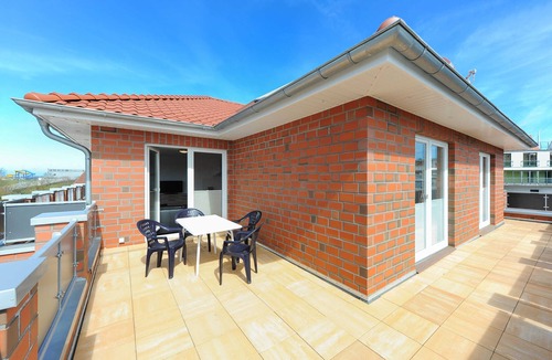 Bensersiel Apartment | Red sand - house lighthouse
