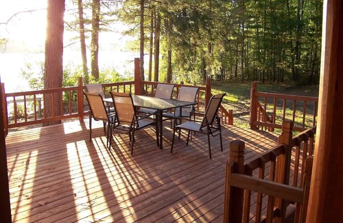 Land O Lakes House | Redpebble, a spacious upscale but classic vacation home on a crystal clear lake!