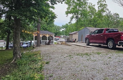 Pierceton RV Rental | Refreshed Camping Lot near Kosciusko Lakes at Jellystone- Family Friendly