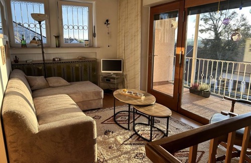 Bexbach Apartment | Refugium am Höcherberg - Holiday apartment with balcony