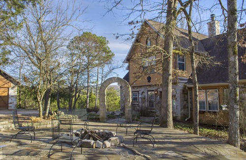 Eureka Springs House | Regal Castle in the Woods!