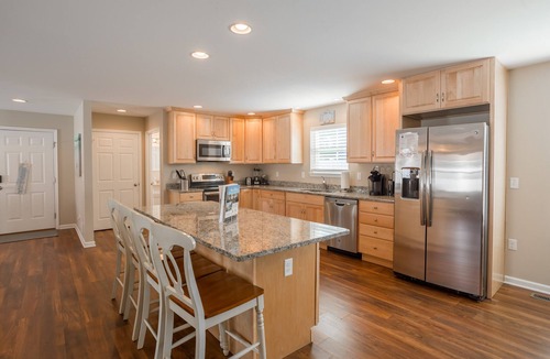 West Rehoboth House | Rehoboth Beach Private Pool Sleeps 12 Parking Clean