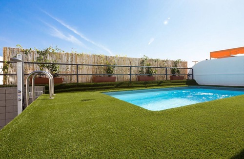 San Gil Apartment | Relator Terrace. 3 bedrooms, 3 bathrooms, terrace & private pool