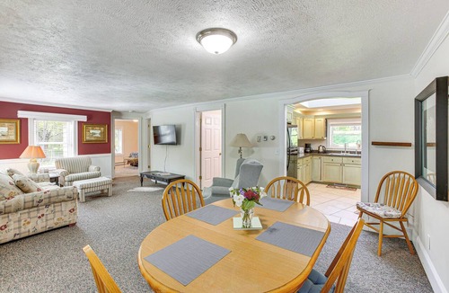 Frankfort Apartment | Relax Fireside! Frankfort Apt Near Dtwn & Beaches