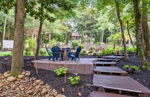 Cartersville House | Relax In Private Pool & Cozy Gazebo At Param Farms
