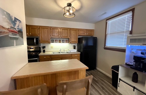 Normal Apartment | Relax in Style Route 66 theme in Normal, IL