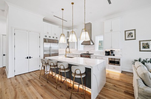 Inlet Beach House | Relax in Style Steps to the Beach Heated Pool, Gulf Views, & Room for Everyone