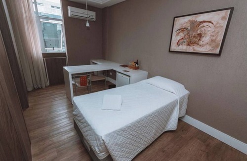 Civic Center Hotel | Relax + Work: Triple Twin Suite w/Rooftop Sauna, Fitness Center