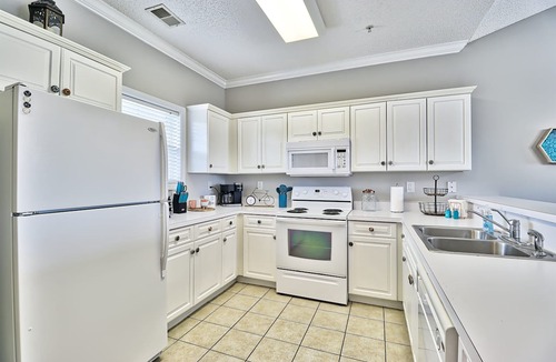Carolina Forest Apartment | Relaxing 2BR Unit with Pool View