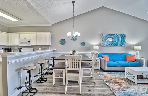 Carolina Forest Apartment | Relaxing 2BR Unit with Pool View