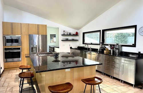 Northwest Harbor House | Relaxing East Hampton Home with Heated Pool + Harbor Access + Chef's Kitchen