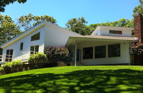 Northwest Harbor House | Relaxing East Hampton Home with Heated Pool + Harbor Access + Chef's Kitchen