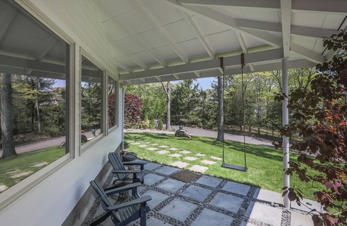 Northwest Harbor House | Relaxing East Hampton Home with Heated Pool + Harbor Access + Chef's Kitchen