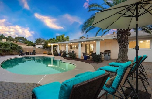 Heritage Heights House | Relaxing Getaway Home wSerene Yard and Pool