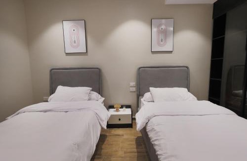 Sheikh Zayed City Apartment | Relaxing Modern Stay with Private Garden, Sheikh Zayed city