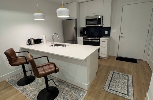 Edgewood Condo | Relaxing New 1-BR Condo with washer Dryer close to metro and hospitals.