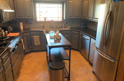Goltry House | Relaxing, open space farm stay with cattle, downstairs den, fireplace, pooltable