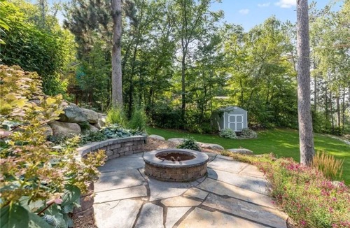 Brainerd House | Relaxing retreat on Rice Lake! Quiet lake views w/full deck, fire pit, & hot tub