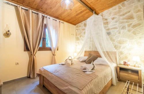 Mires House | Relaxing StoneHouse Kamara with Jacuzzi