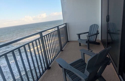 Daytona Beach Shores Condo | Remarkable 15th floor direct ocean view!