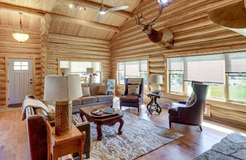 Custer County House | Remote Idaho Mountain Lodge w/River Access!