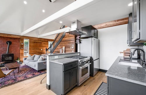 South Colby House | Renovated A-frame with water view
