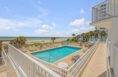 Seawinds Condo Apartment | Renovated direct oceanfront corner 2/2 with a large balcony, heated pool, and garage