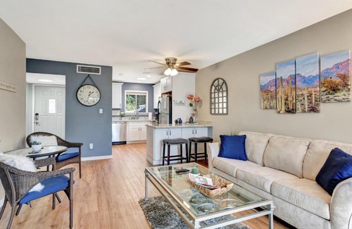 South Scottsdale Apartment | Renovated quiet single-story, minutes to Old Town, pool outside the door