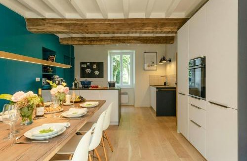 Percy-en-Normandie House | Renovated Stone House In Normandy