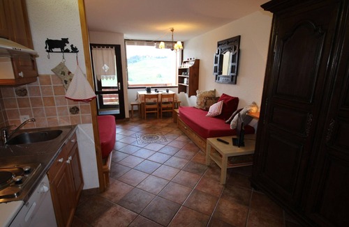 Les Saisies Apartment | Renovated studio cabin, 4/5 ppl, view, Les Saisies