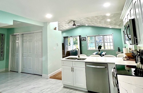 Coventry House | Renovated Water front home near the highway. Access to Lake&beach available