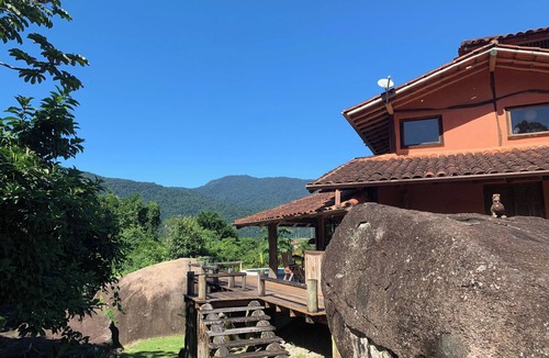 Cocaia House | Rent FEB MAR APR MAY: Refuge with Pool and Stunning View in the Atlantic Forest