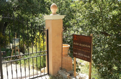 Coursegoules Cottage | Rental studio 30m2 with veranda of 15m2 in individual house