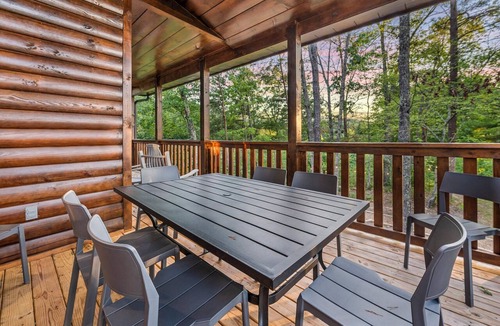 Sevierville Cabin | Reserve Modern Property with Views, Theater/Game Room, Trails, Firepit