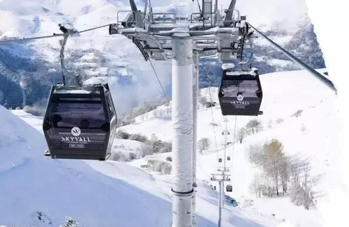 Loudervielle Ski Chalet | Residence Les Flacons De Soleil - Duplex chalet 6 people in Peyragudes