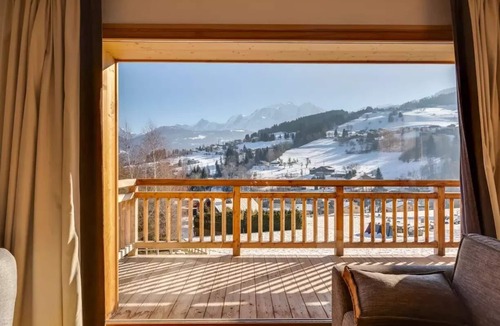 Combloux Ski Chalet | Residence Terresens Les Fermes du Mont-Blanc * - Half-Chalet 4 Rooms 8 People Premium Mont Blanc View