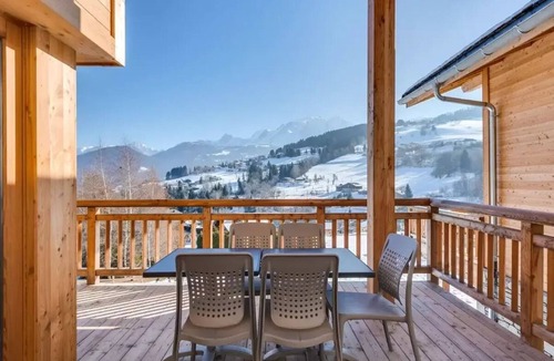 Combloux Ski Chalet | Residence Terresens Les Fermes du Mont-Blanc * - Half-Chalet 4 Rooms 8 People Premium Mont Blanc View
