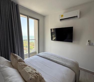 Papare Apartment | Resort experience facing the Caribbean Sea